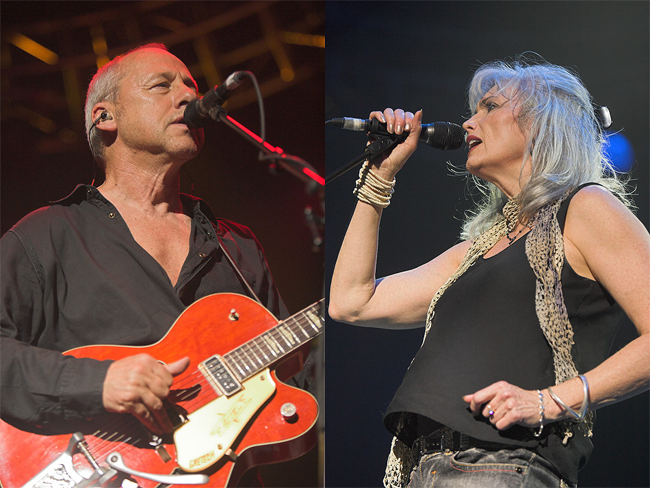 Mark Knopfler & Emmylou Harris image 02 close up shots